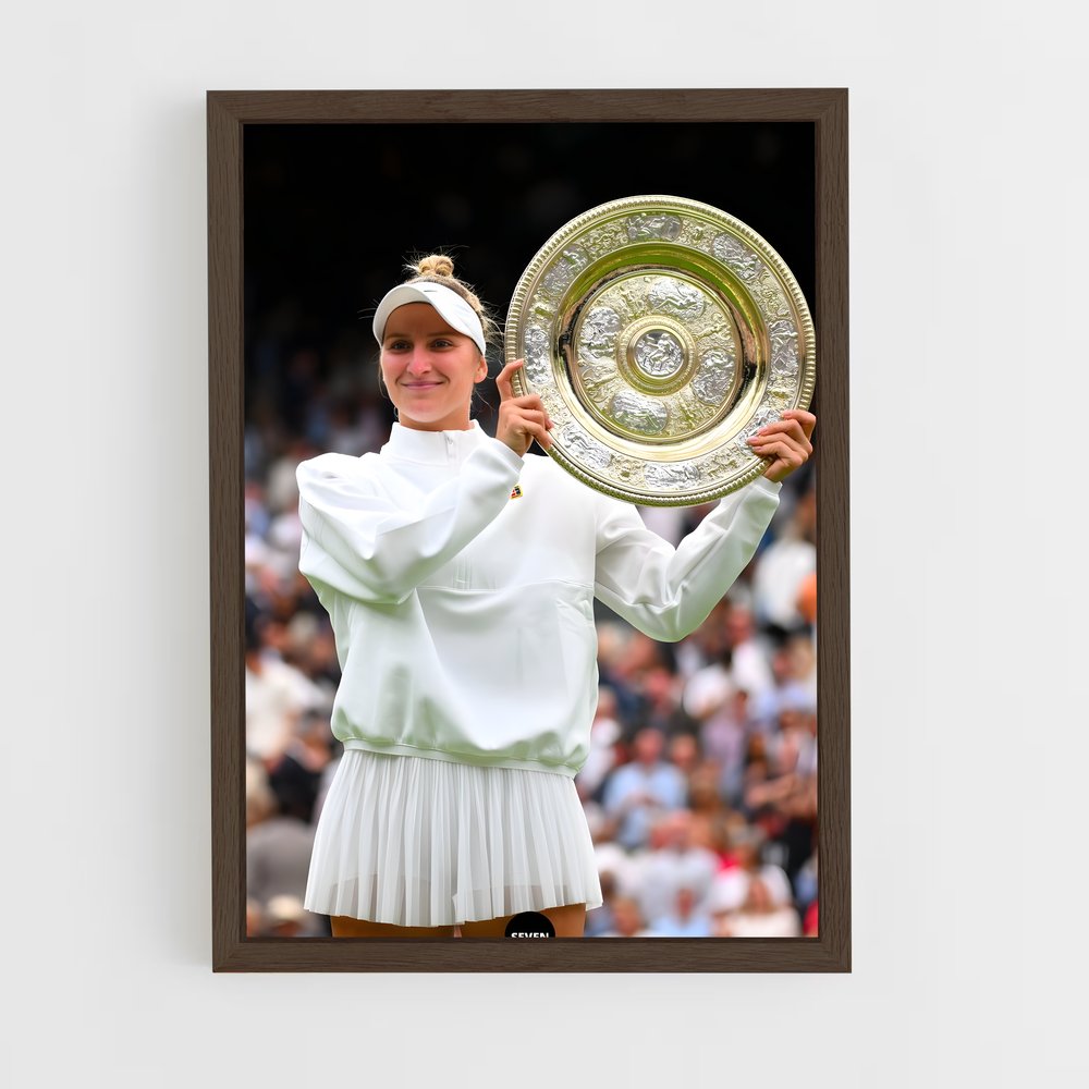 Poster Championne en Herbe – affiche Tennis (vue 5)